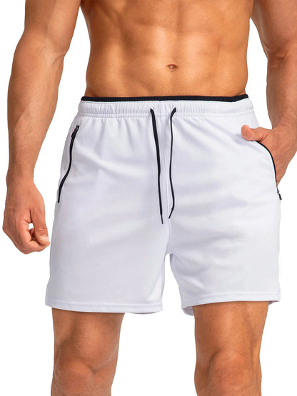 5-Inch Zippered Pocket Running Shorts