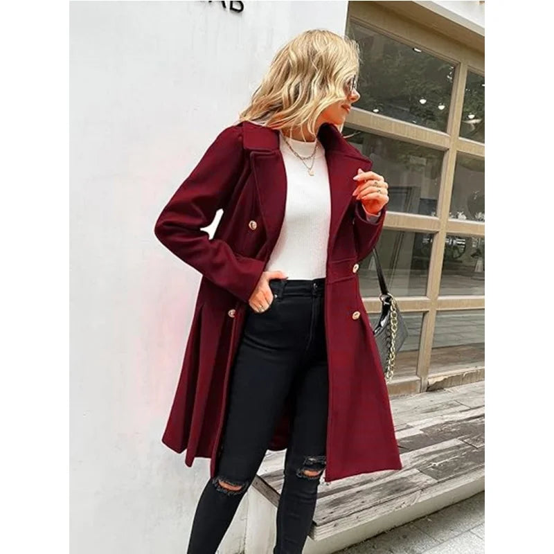 Double-Breasted Trench Coat