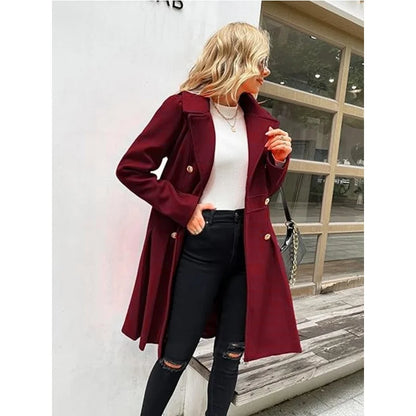 Double-Breasted Trench Coat