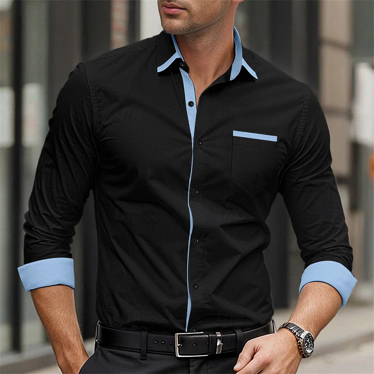 Smart Casual Pocket Shirt