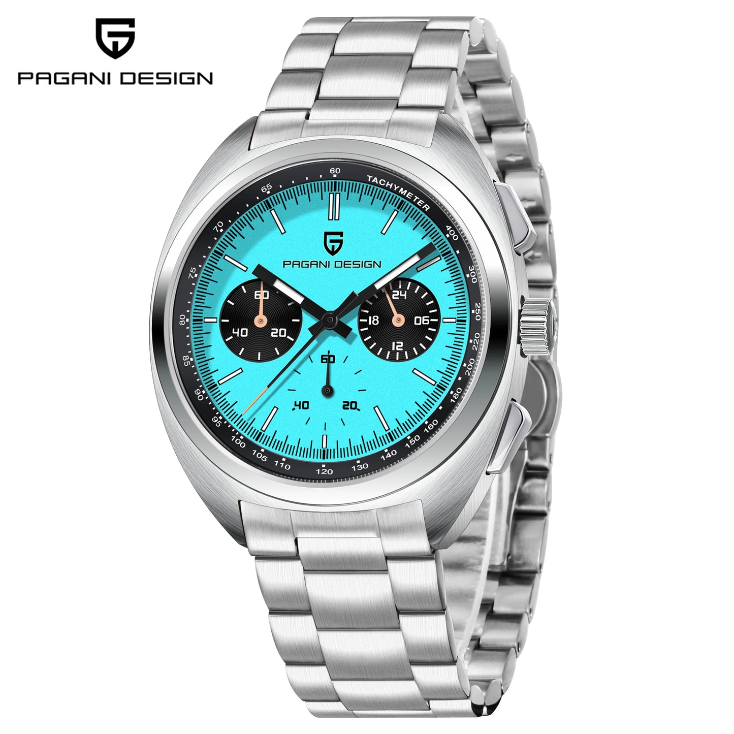 Pagani Design Panda Dial Chronograph