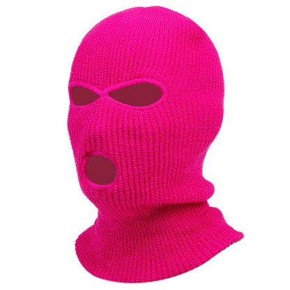 Men’s Solid Color Masked Beanie