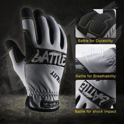 Breathable Touchscreen Work Gloves