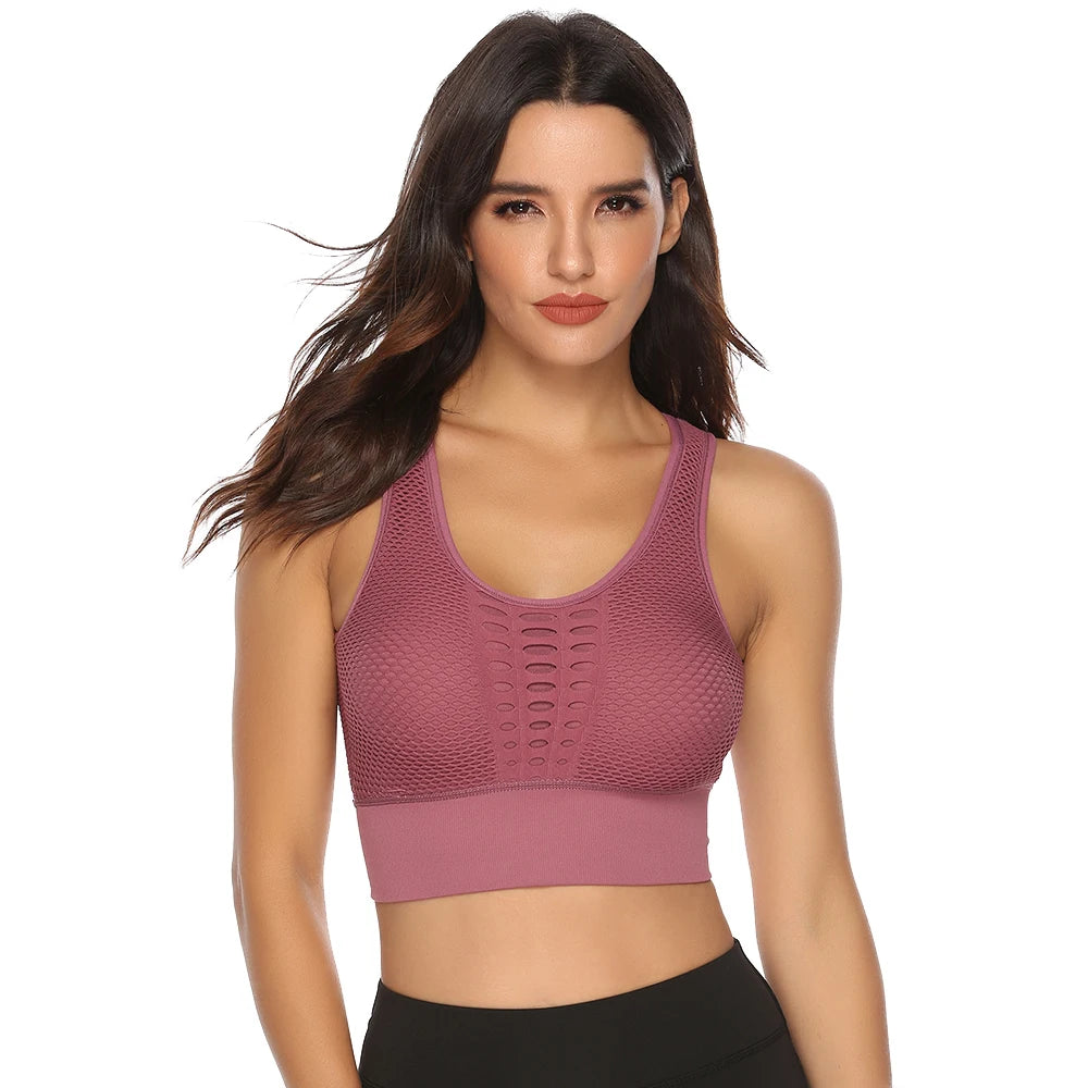 Fitness T-shirts Workout Sports Bra