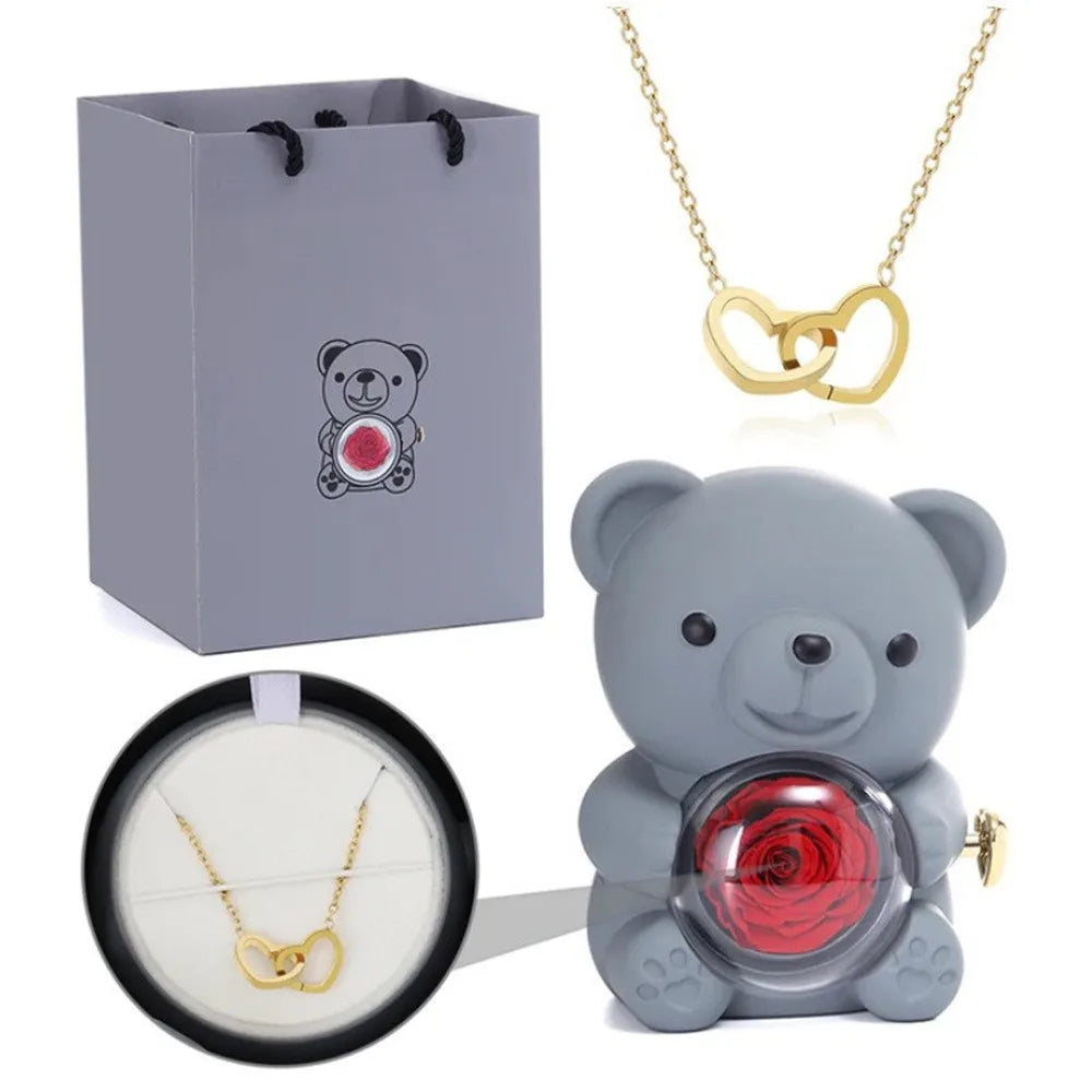 Teddy Bear Jewelry Box
