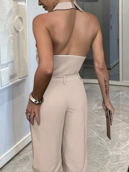 Casual Wide-Leg Jumpsuit