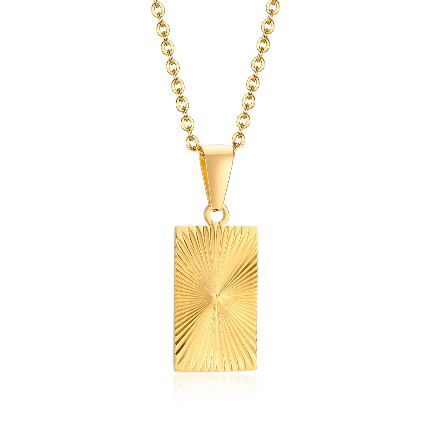 Metal Round Stainless Necklace Party