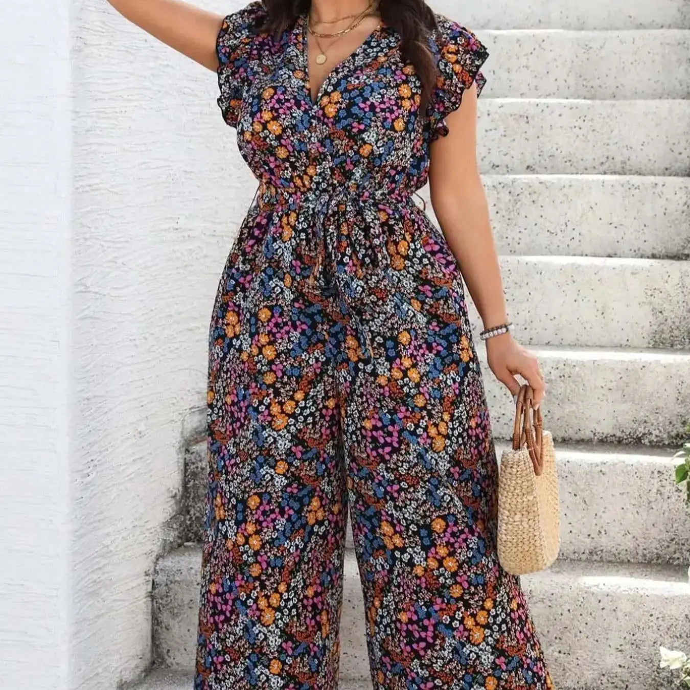Floral Summer Jumpsuit