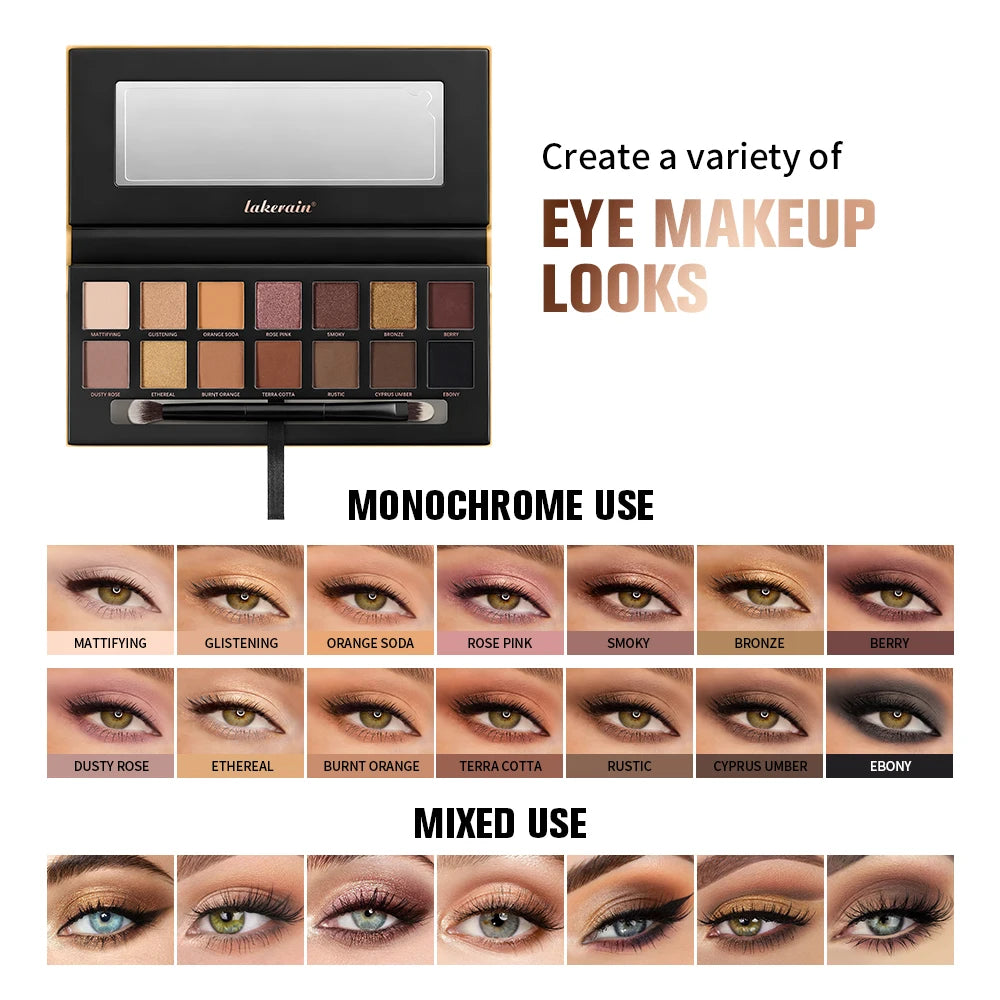 LAKERAIN Soft Glow Eyeshadow Palette