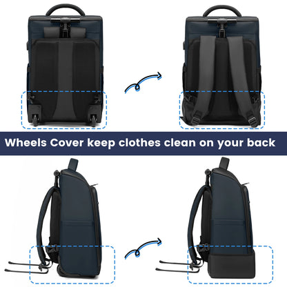 Rolling Business Laptop Backpack