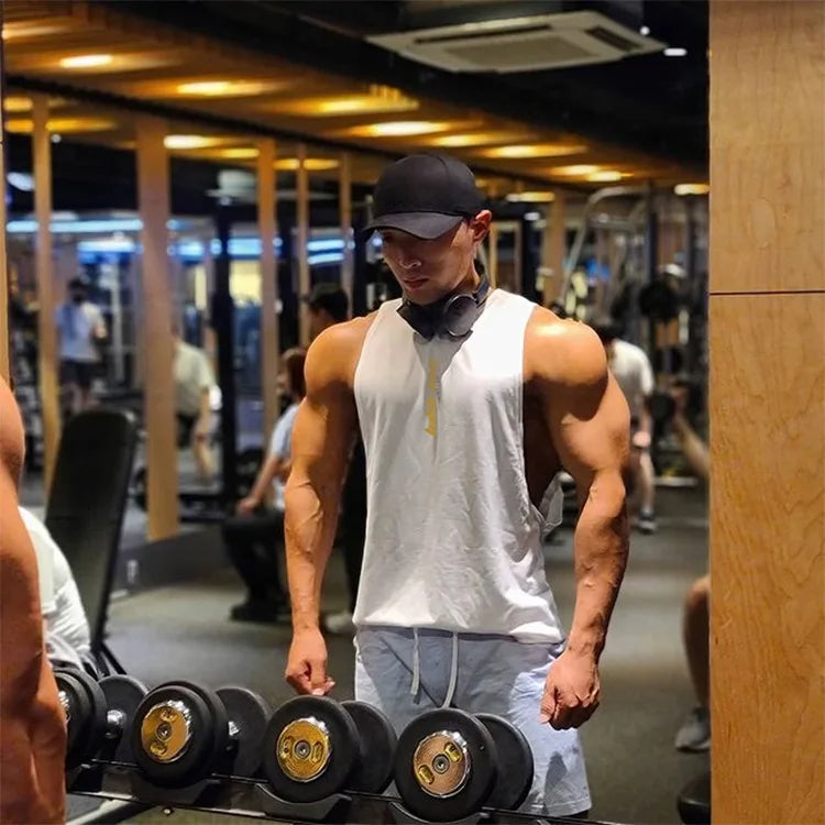 Summer Gym Vest Bodybuilding Sleeveless