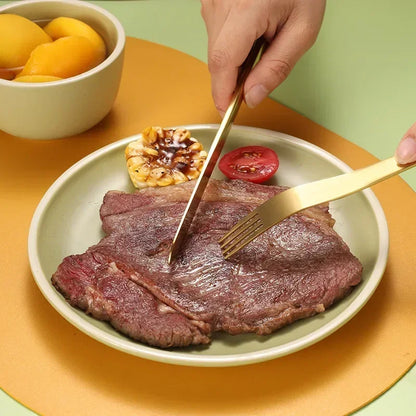 Stainless Steel Western Solid Cutlery Set