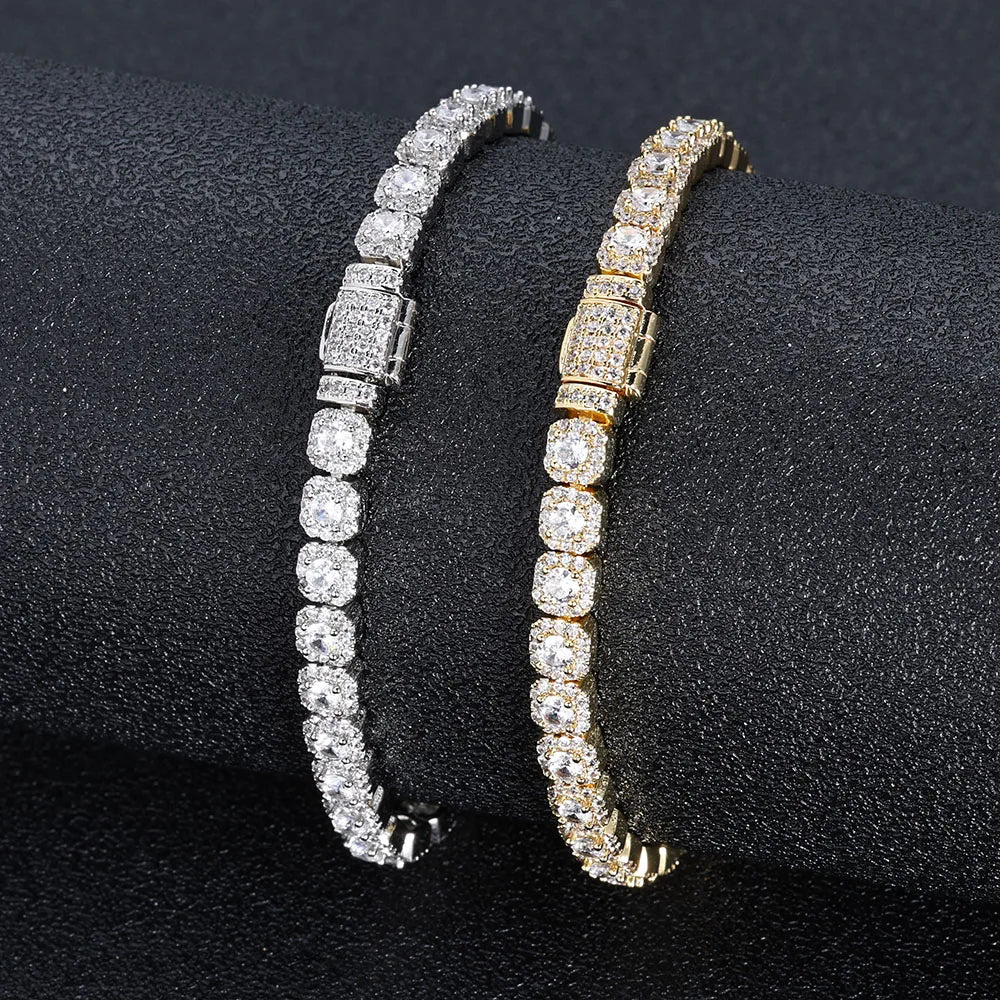 5mm Iced Tennis Chain Bracelet
