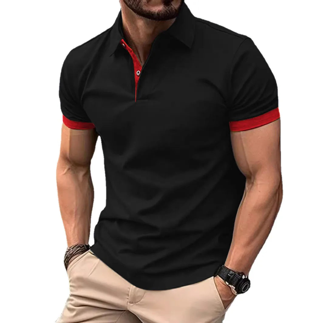 Solid Summer Casual Polo