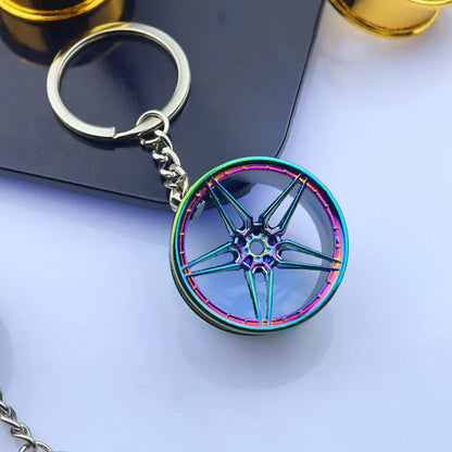 Creative Gear Head Keychain Speed