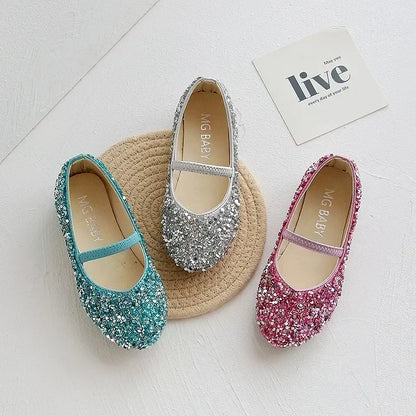 Pointed-Toe Princess Dress Shoes