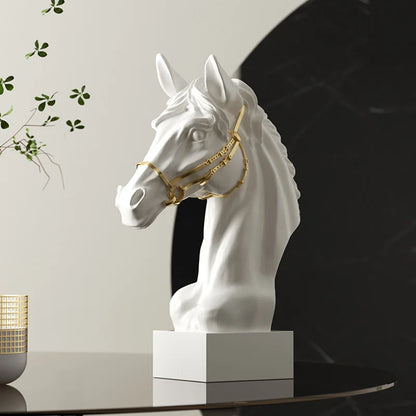 Horse Head Sculpture