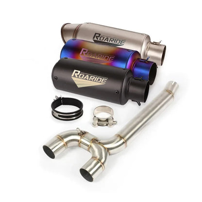 Yamaha FZ6/FZ6N/FZ6S 51mm Exhaust Middle Pipe Pair