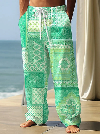 Pirate 3D Printed Casual Street Trouser