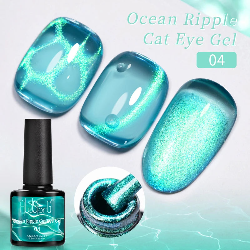 Pink Cat Eye Gel Polish