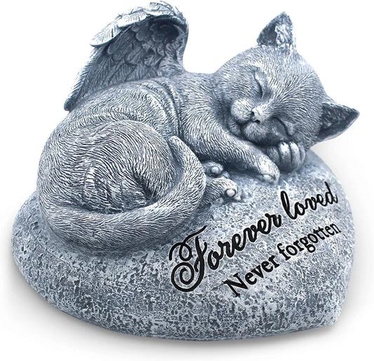 Sleeping Cat Memorial Statue