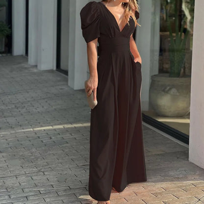 Sash Wide Jumpsuit
