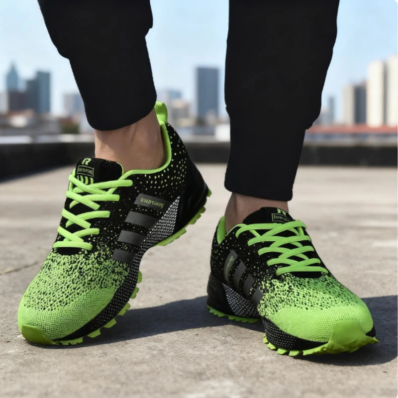 Vulcanized Mesh Casual Sneakers