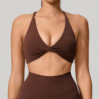 Hearuisavy Cross-Back Push-Up Bra