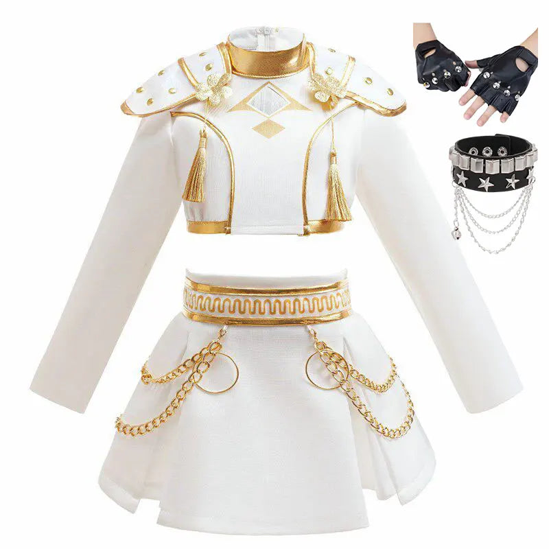 Gold Long Sleeve Costume