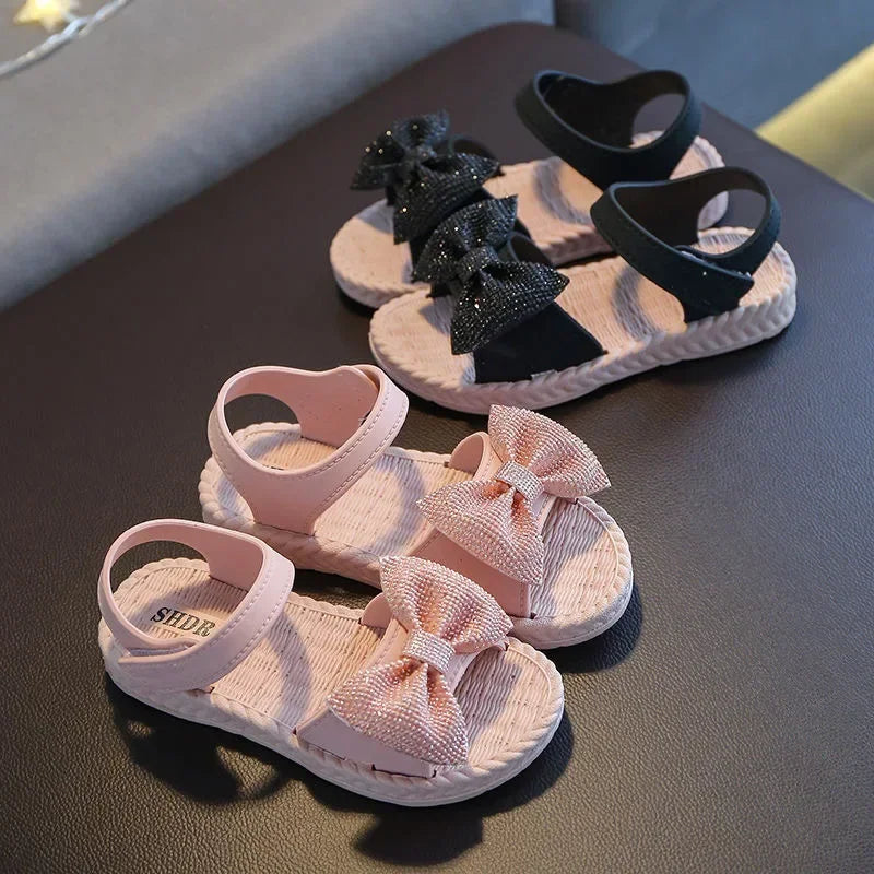 Bow Tie Princess Sandals