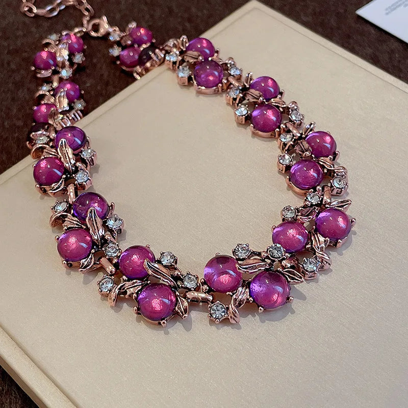 Rhinestone Jewelry Set