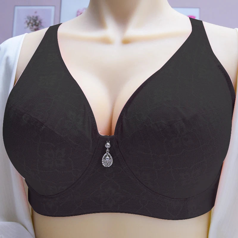 Floral Push Up Plus Bra