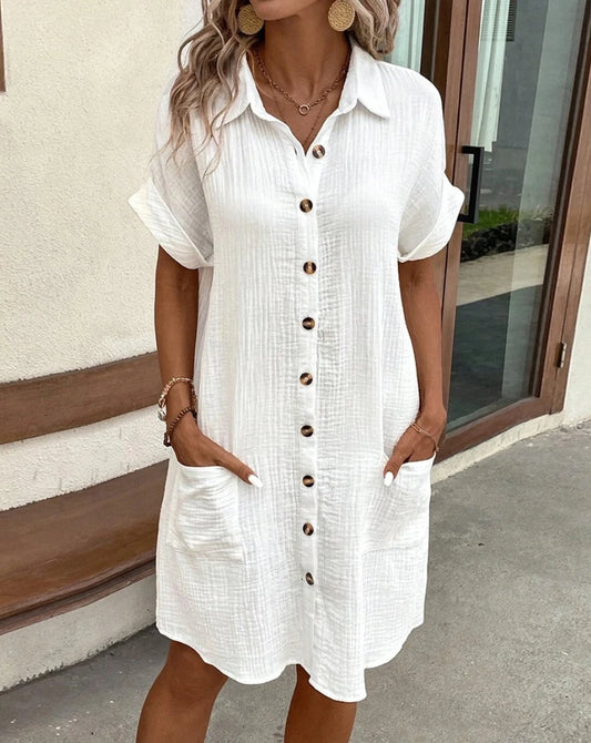 Vintage Cotton Mini Dress