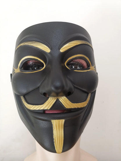 Guy Fawkes Style Novelty Mask