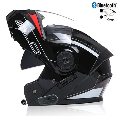 BLD Bluetooth-Ready Flip-Up Helmet