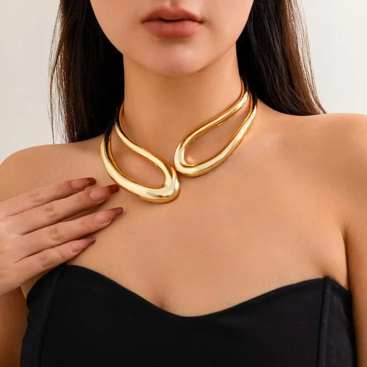 Hollow Out Punk Necklace