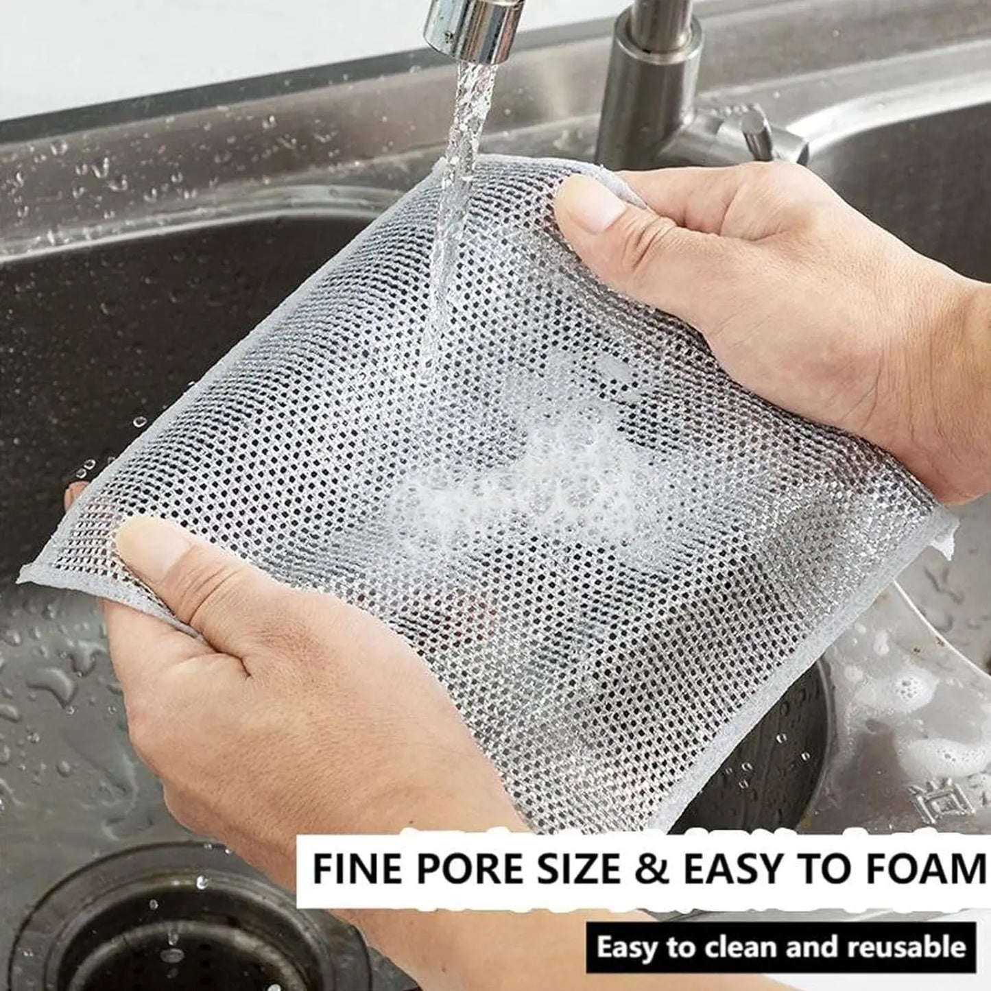 Wire Scrub Dishcloth Set