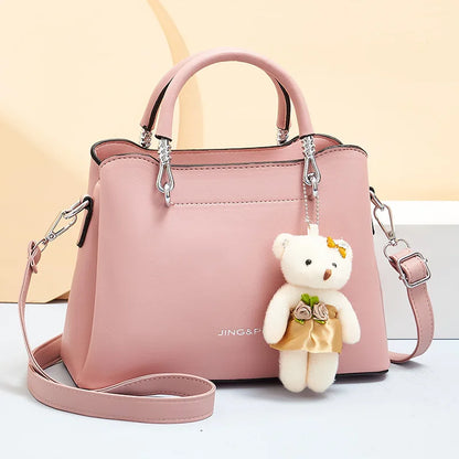 Square PU Shoulder Bag