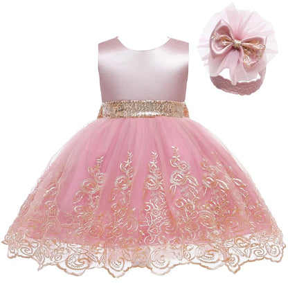 Princess Floral Cotton Dress