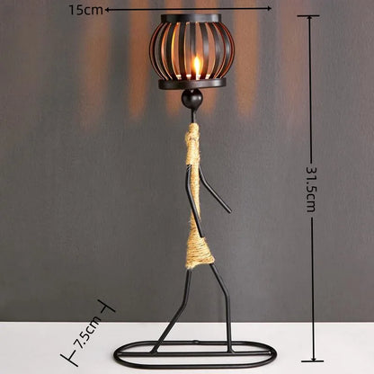 Abstract Candle Holder