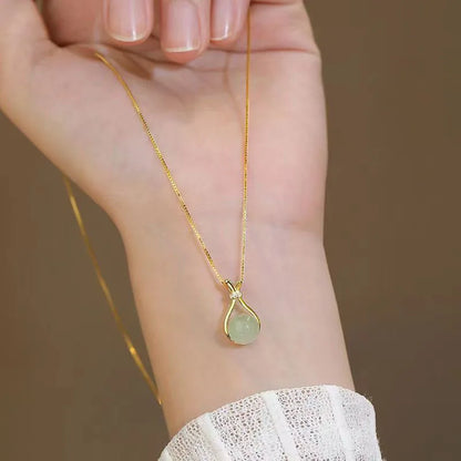 Retro Style Jade Pendant