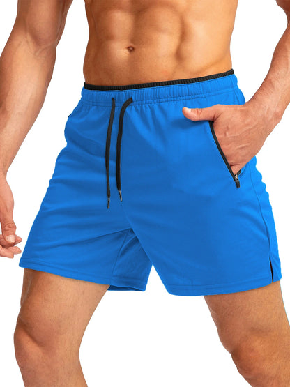5-Inch Zippered Pocket Running Shorts