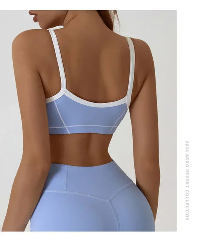Yoga Sports Bra Color Clashing