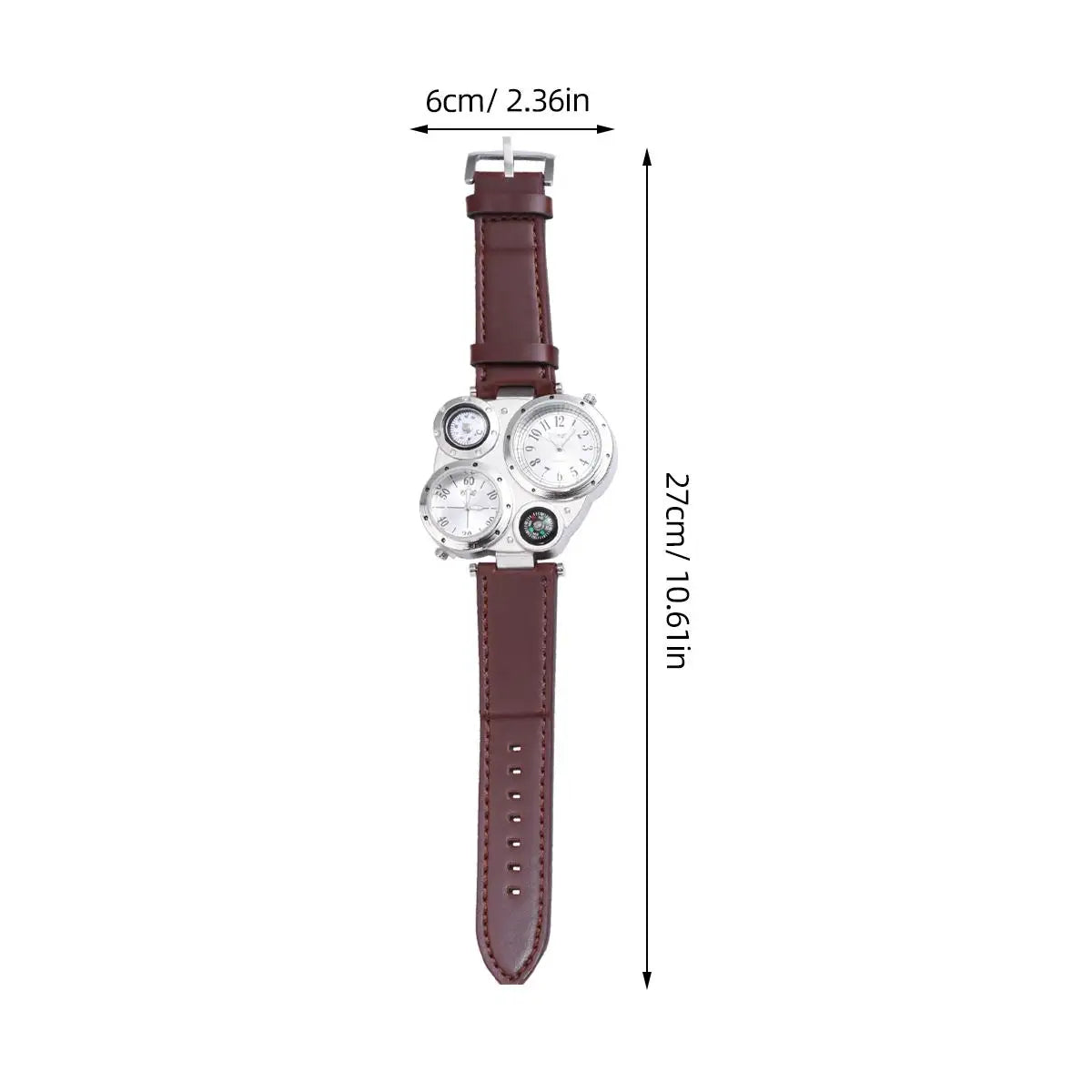 Men’s Dual Time Quartz Watch
