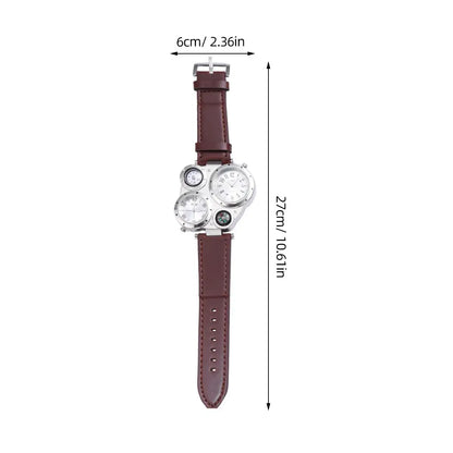 Men’s Dual Time Quartz Watch