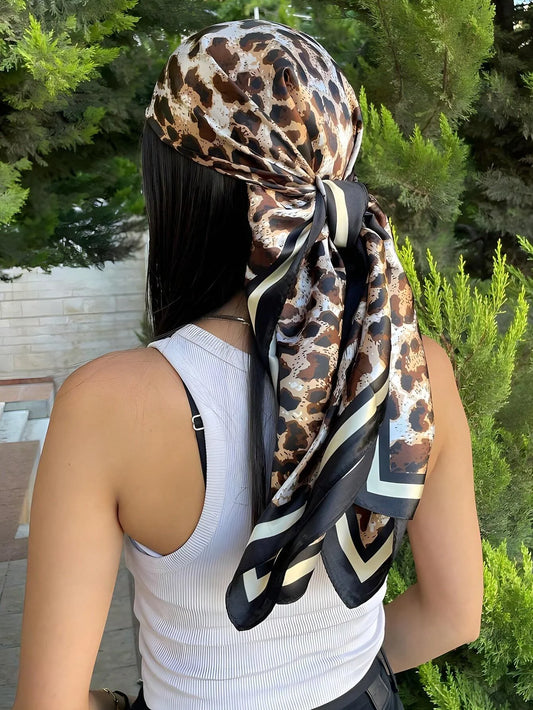 Scarf 70 70Cm Silk Square