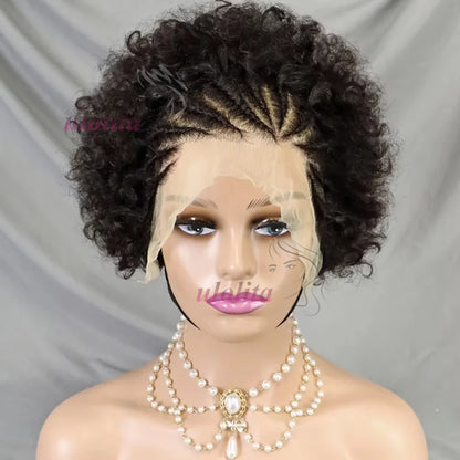 Short Afro Curly Wig