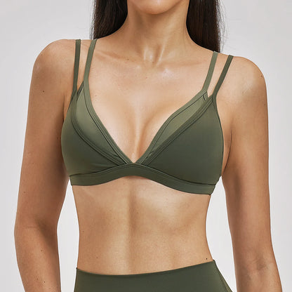 Sexy Sports Bra Gym Top