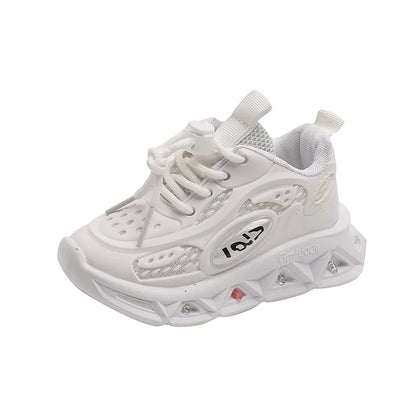 Elastic-Band Luminous Sneakers