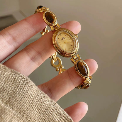 Oval Alloy Watch